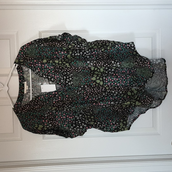 Tie-Front Button-Down Shirt - Picture 2 of 9